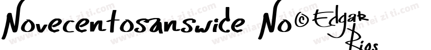 Novecentosanswide No字体转换
